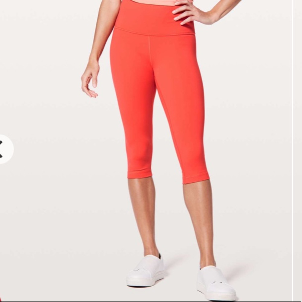 Lululemon wunder under hi-rise 1/2 right 17” - Picture 3 of 9